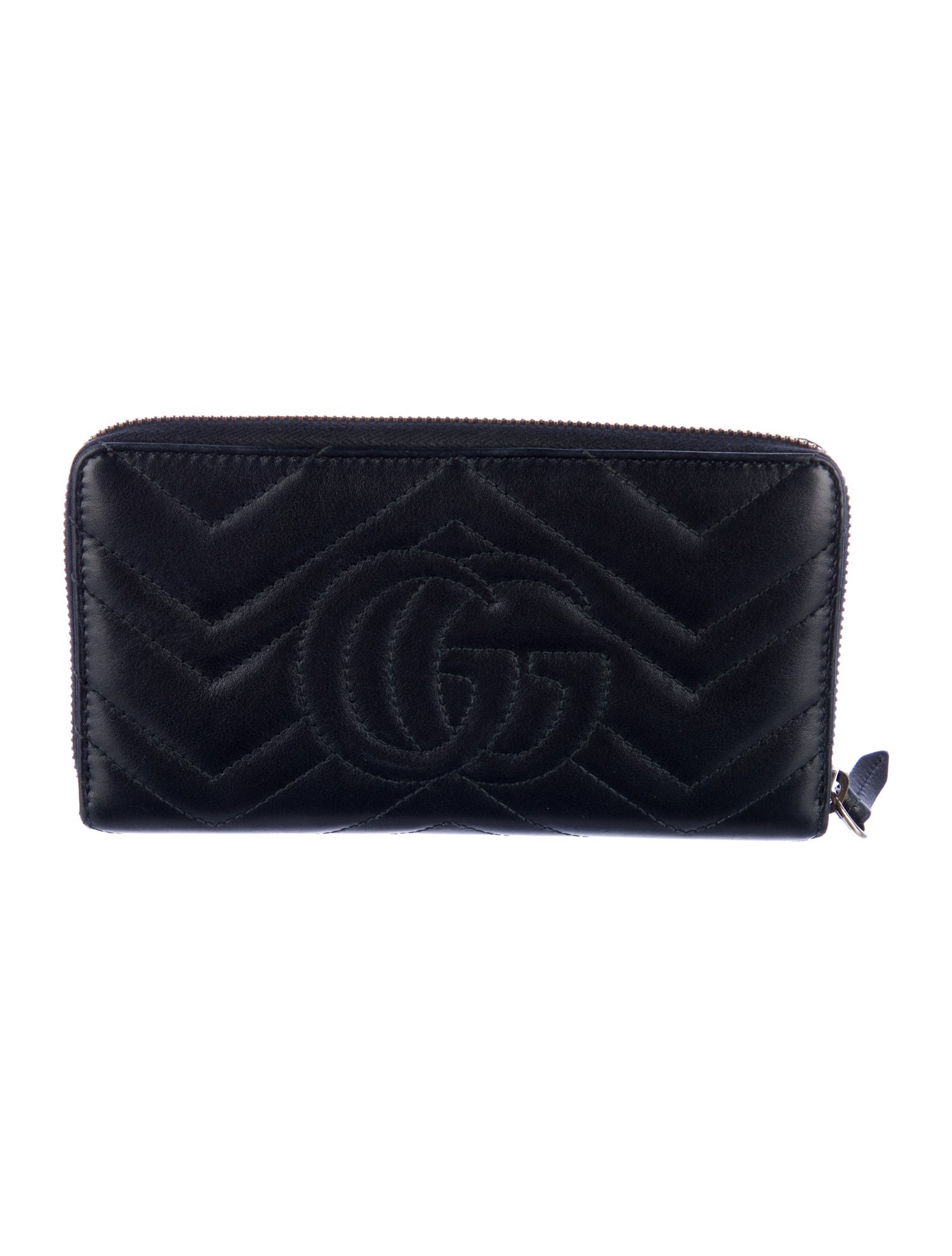 Gucci Marmont Double G Logo Continental Wallet
